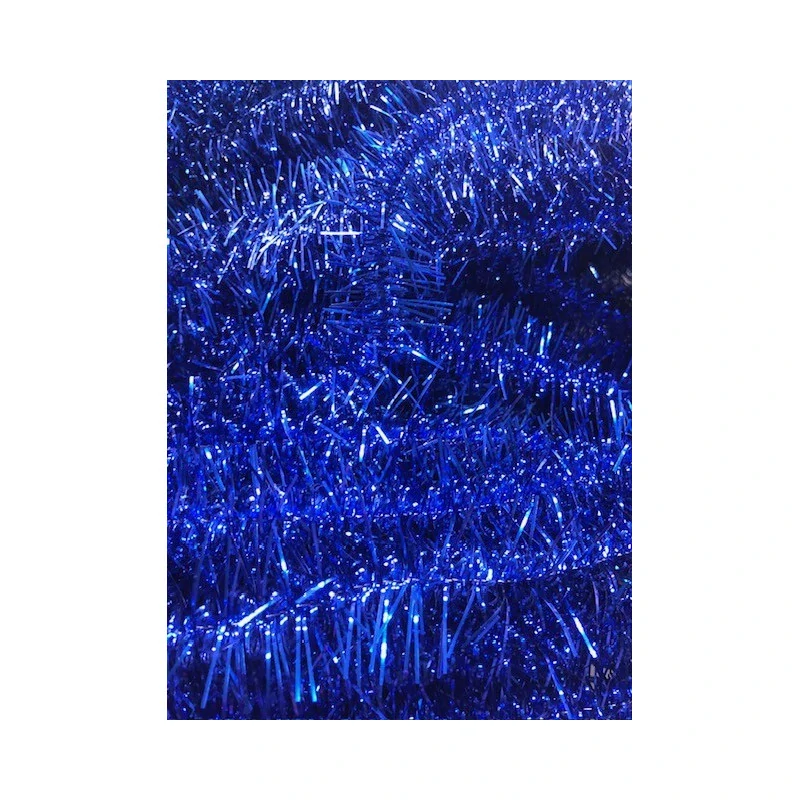 Vánoční řetěz modrý 4x150cm