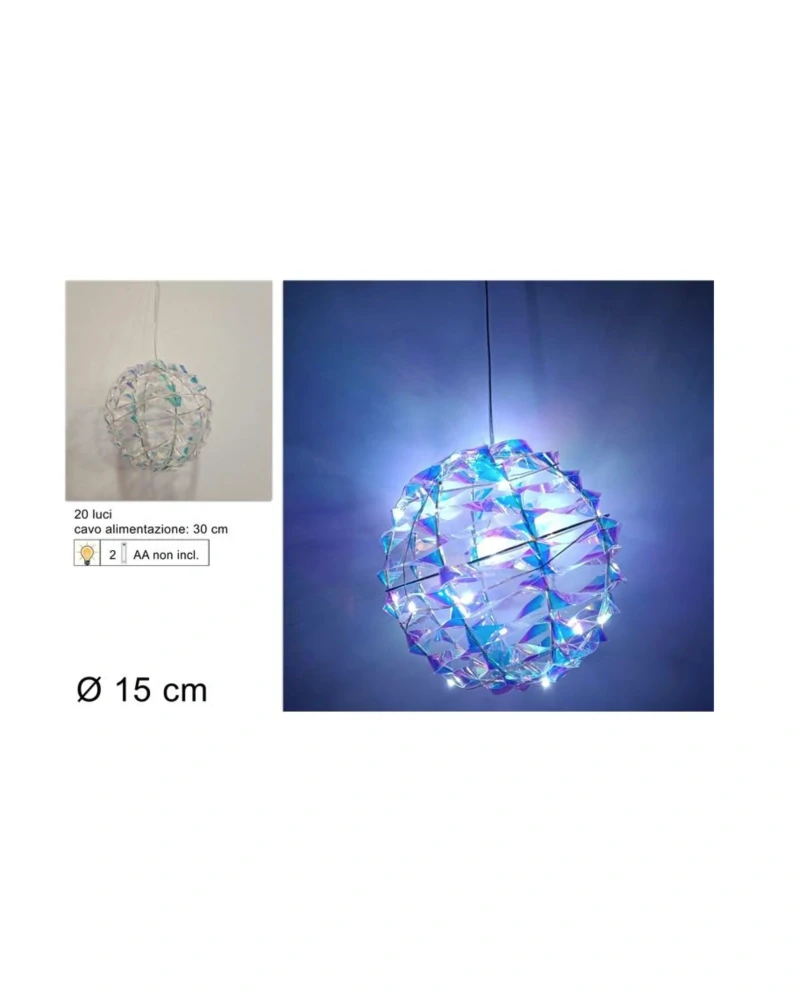 Vánoční koule s LED