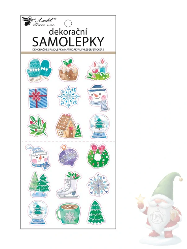 Samolepky s ražbou