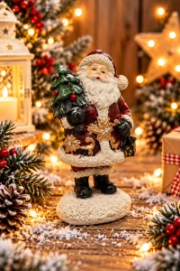 Santa se stromečkem