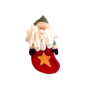 Vánoční Punčocha Santa 24cm