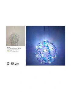 Vánoční koule s LED