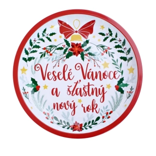 Vánoční podnos Veselé vánoce